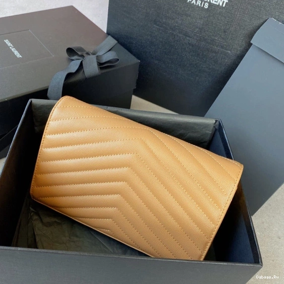 CHAIN CASSANDRE YSL WALLET MATELASSÉ 0717